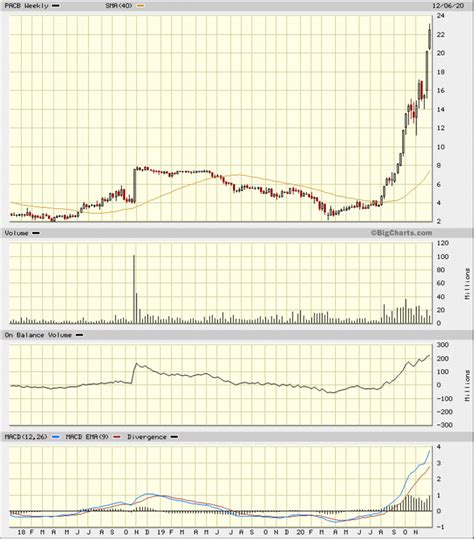 pacific bio stock price.
